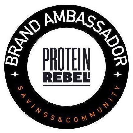 protein rebel brand ambassador